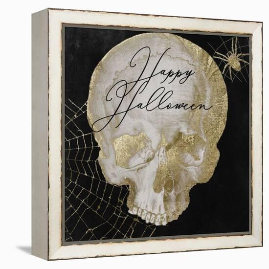 Happy Halloween Skull-Color Bakery-Framed Premier Image Canvas