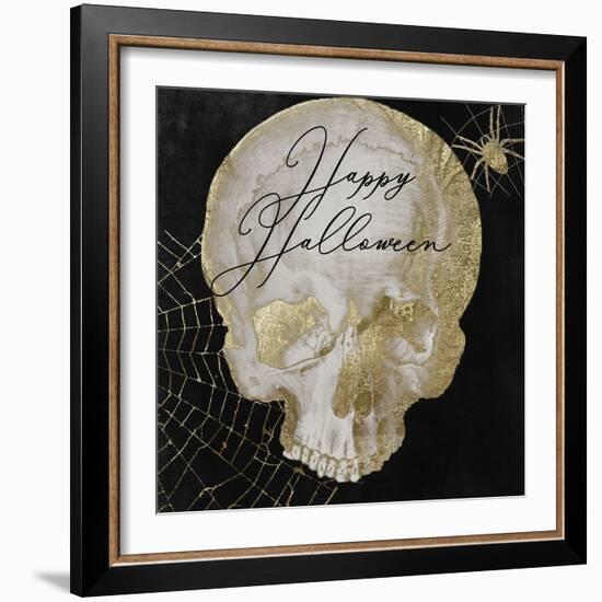 Happy Halloween Skull-Color Bakery-Framed Giclee Print