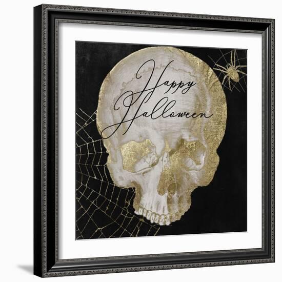 Happy Halloween Skull-Color Bakery-Framed Giclee Print