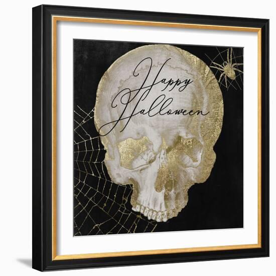 Happy Halloween Skull-Color Bakery-Framed Giclee Print