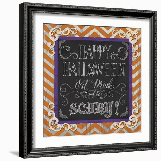 Happy Halloween-Fiona Stokes-Gilbert-Framed Giclee Print