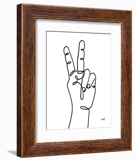 Happy Hands I-Moira Hershey-Framed Premium Giclee Print
