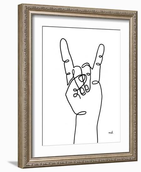 Happy Hands II-Moira Hershey-Framed Art Print