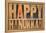 Happy Hanukkah-PixelsAway-Framed Premier Image Canvas