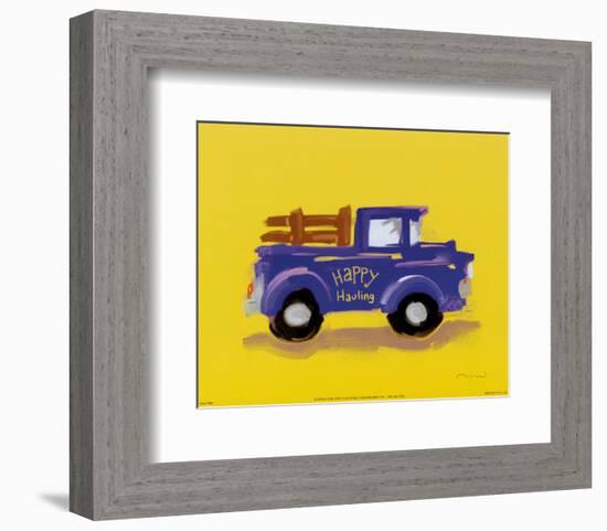 Happy Hauling-Anthony Morrow-Framed Art Print