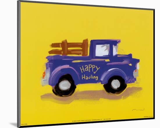 Happy Hauling-Anthony Morrow-Mounted Art Print