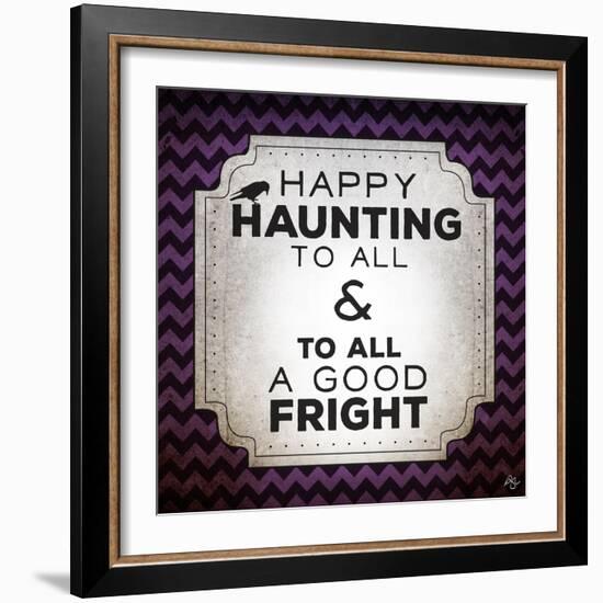 Happy Haunting-Kimberly Glover-Framed Giclee Print