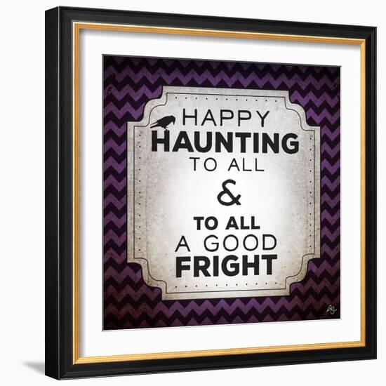 Happy Haunting-Kimberly Glover-Framed Giclee Print