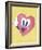 Happy Heart-Clara Wells-Framed Giclee Print