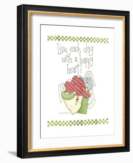 Happy Heart-Debbie McMaster-Framed Giclee Print