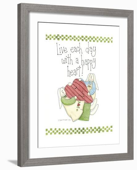 Happy Heart-Debbie McMaster-Framed Giclee Print