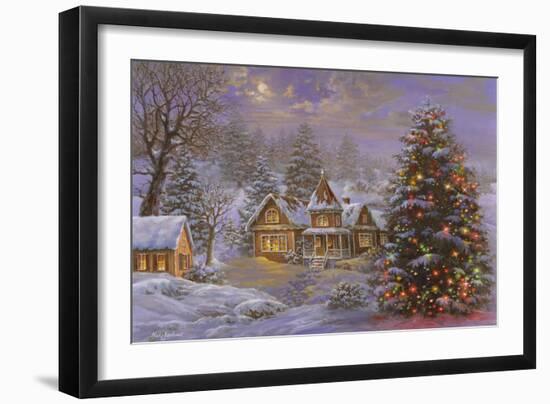 Happy Holidays-Nicky Boehme-Framed Giclee Print