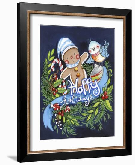 Happy Holidays-Valarie Wade-Framed Giclee Print