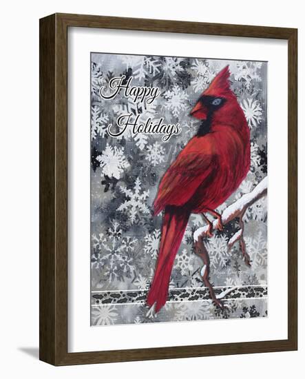 Happy Holidays-Megan Aroon Duncanson-Framed Giclee Print