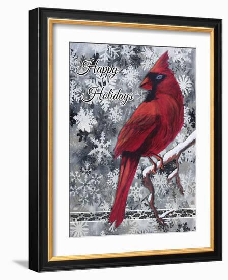 Happy Holidays-Megan Aroon Duncanson-Framed Giclee Print