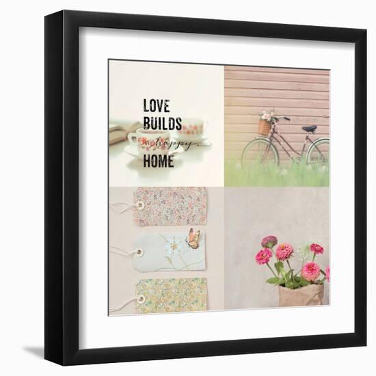 Happy Home and Fond Memories-null-Framed Art Print