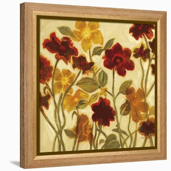 Happy Home Flowers I-Randy Hibberd-Framed Stretched Canvas