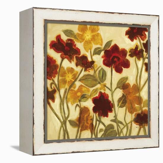 Happy Home Flowers I-Randy Hibberd-Framed Stretched Canvas