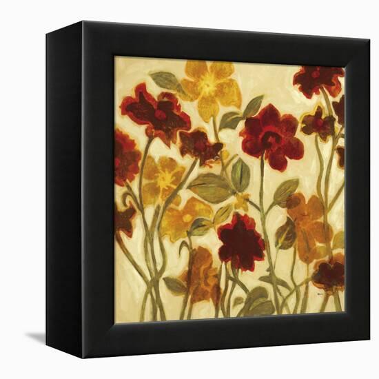 Happy Home Flowers I-Randy Hibberd-Framed Stretched Canvas