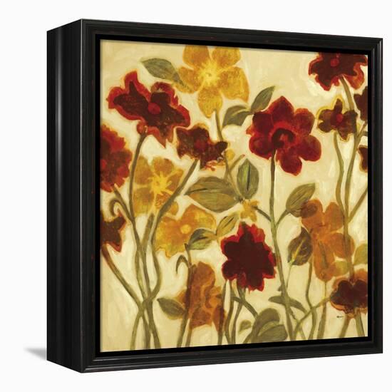 Happy Home Flowers I-Randy Hibberd-Framed Stretched Canvas