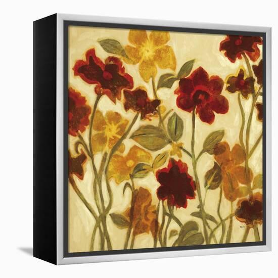 Happy Home Flowers I-Randy Hibberd-Framed Stretched Canvas