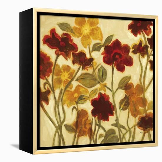 Happy Home Flowers I-Randy Hibberd-Framed Stretched Canvas