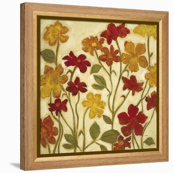 Happy Home Flowers II-Randy Hibberd-Framed Stretched Canvas