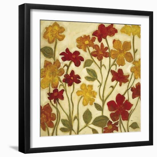 Happy Home Flowers II-Randy Hibberd-Framed Art Print