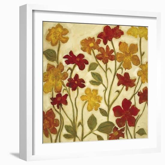 Happy Home Flowers II-Randy Hibberd-Framed Art Print