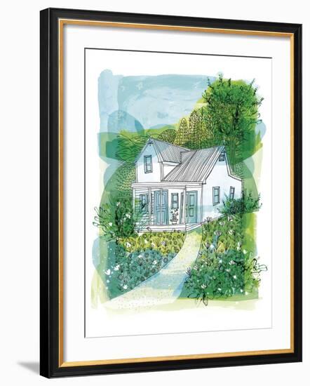 Happy Home-Paula Mills-Framed Giclee Print