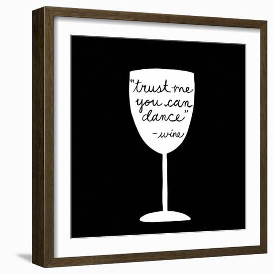 Happy Hour Wine-Lottie Fontaine-Framed Giclee Print