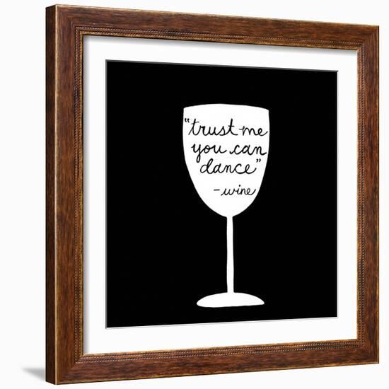 Happy Hour Wine-Lottie Fontaine-Framed Giclee Print