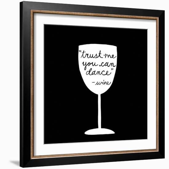 Happy Hour Wine-Lottie Fontaine-Framed Giclee Print