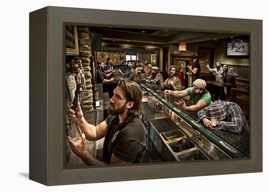 Happy Hour-Anthony Benussi-Framed Premier Image Canvas