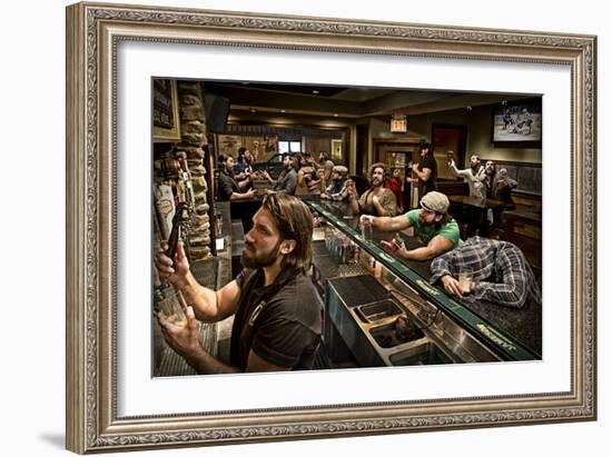 Happy Hour-Anthony Benussi-Framed Photographic Print