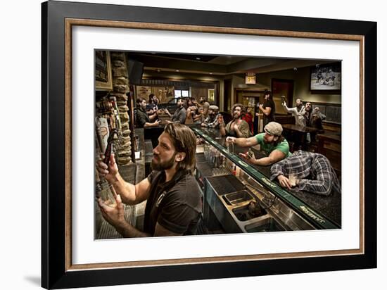 Happy Hour-Anthony Benussi-Framed Photographic Print