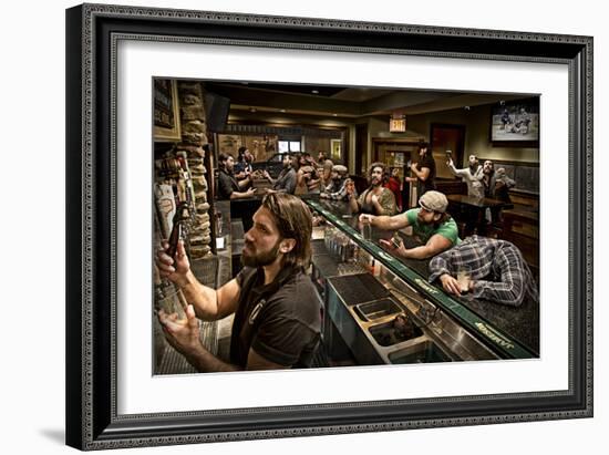 Happy Hour-Anthony Benussi-Framed Photographic Print