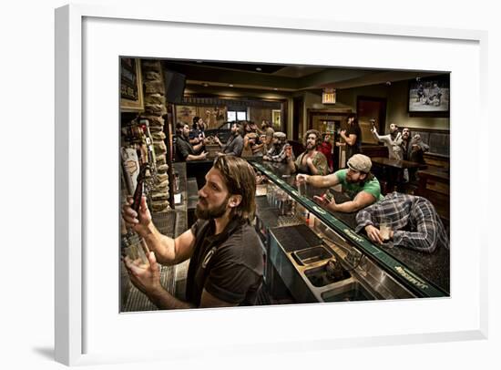 Happy Hour-Anthony Benussi-Framed Photographic Print