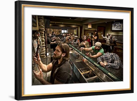 Happy Hour-Anthony Benussi-Framed Photographic Print