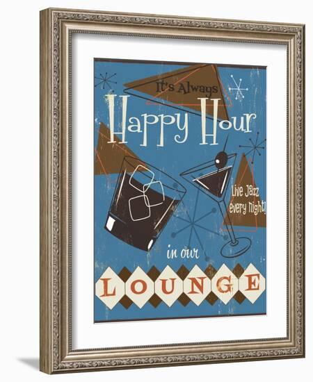 Happy Hour-Fiona Stokes-Gilbert-Framed Giclee Print