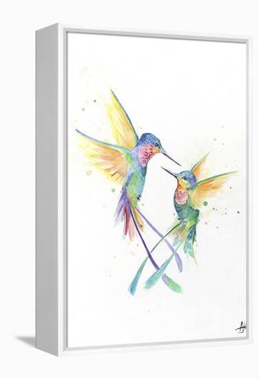 Happy Hummingbirds-Marc Allante-Framed Premier Image Canvas