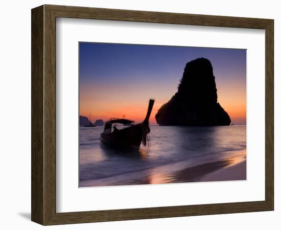 Happy Island, Hat Phra Nang Beach, Railay, Krabi Province, Thailand, Southeast Asia, Asia-Ben Pipe-Framed Photographic Print