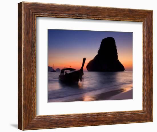 Happy Island, Hat Phra Nang Beach, Railay, Krabi Province, Thailand, Southeast Asia, Asia-Ben Pipe-Framed Photographic Print