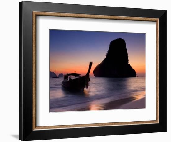 Happy Island, Hat Phra Nang Beach, Railay, Krabi Province, Thailand, Southeast Asia, Asia-Ben Pipe-Framed Photographic Print