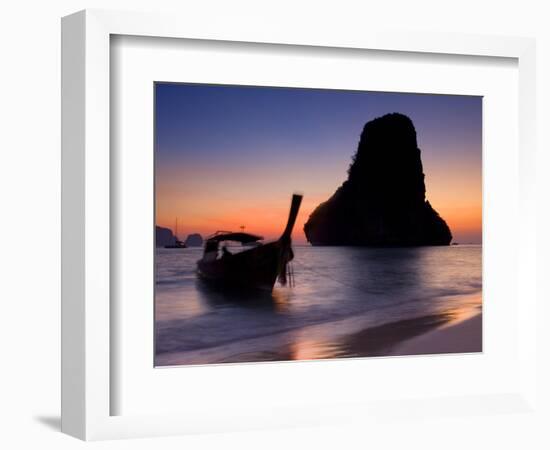 Happy Island, Hat Phra Nang Beach, Railay, Krabi Province, Thailand, Southeast Asia, Asia-Ben Pipe-Framed Photographic Print