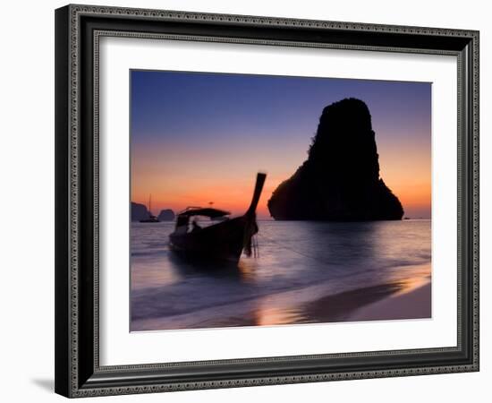 Happy Island, Hat Phra Nang Beach, Railay, Krabi Province, Thailand, Southeast Asia, Asia-Ben Pipe-Framed Photographic Print