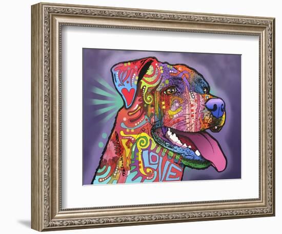 Happy Lab-Dean Russo-Framed Giclee Print