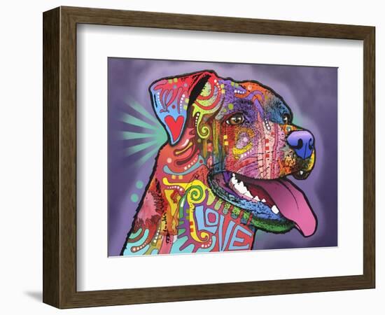 Happy Lab-Dean Russo-Framed Giclee Print