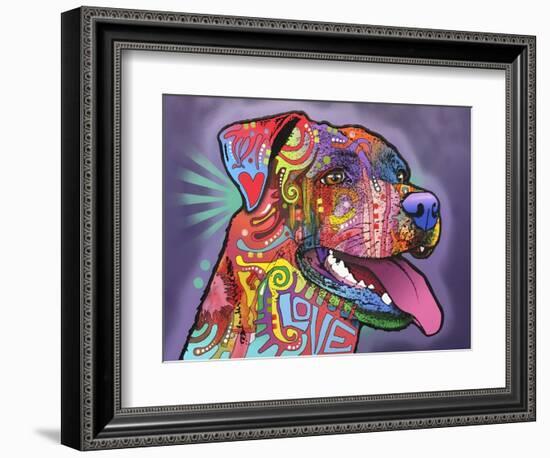 Happy Lab-Dean Russo-Framed Giclee Print