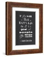 Happy Life-Veruca Salt-Framed Art Print